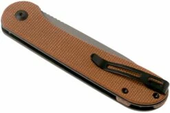 Civivi Elementum Button Lock C2103D Stonewashed, Brown Micarta Navaja -KNIVESANDTOOLS Ventas CIC2103D 04 civivi