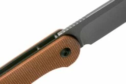 Civivi Elementum Button Lock C2103D Stonewashed, Brown Micarta Navaja -KNIVESANDTOOLS Ventas CIC2103D 06 civivi