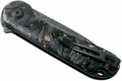 Civivi Elementum C907C-DS3 Damascus, Shredded Copper Carbon Fibre Navaja -KNIVESANDTOOLS Ventas CIC907C DS3 04 civivi