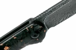 Civivi Elementum C907C-DS3 Damascus, Shredded Copper Carbon Fibre Navaja -KNIVESANDTOOLS Ventas CIC907C DS3 06 civivi