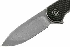 Civivi Elementum C907DS Damascus, Carbon Fibre & Black G10 Navaja 11 Civivi Elementum C907DS Damascus, Carbon Fibre & Black G10 Navaja -KNIVESANDTOOLS Ventas CIC907DS 03 civivi