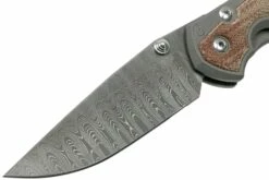 Chris Reeve Sebenza 31 Large Natural Micarta Ladder Damascus L31-1220 Navaja -KNIVESANDTOOLS Ventas CRL31 1220 03 chris reeve