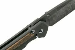 Chris Reeve Sebenza 31 Large Natural Micarta Ladder Damascus L31-1220 Navaja -KNIVESANDTOOLS Ventas CRL31 1220 06 chris reeve