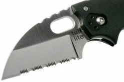 Cold Steel Tuff Lite 20LTS Black Navaja Dentada -KNIVESANDTOOLS Ventas CS20LTS 03 cold steel