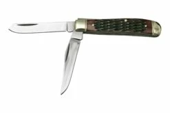 Cold Steel Mini Trapper FL-MTRPR-J Jigged Brown Bone, Navaja