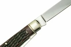 Cold Steel Trapper FL-TRPR-J, Jigged Brown Bone, Navaja -KNIVESANDTOOLS Ventas CSFLTRPRJ 05 coldsteel