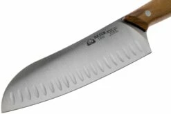 Due Cigni 1896, 2C1005NO Santoku 18 Cm, Madera De Nogal -KNIVESANDTOOLS Ventas DG2C1005NO 03 due signi 1896