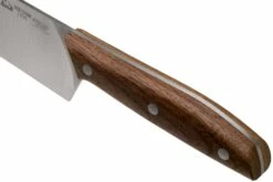 Due Cigni 1896, 2C1010NO Cuchillo De Chef 25 Cm, Madera De Nogal -KNIVESANDTOOLS Ventas DG2C1010NO 05 due signi 1896