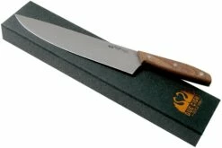 Due Cigni 1896, 2C1010NO Cuchillo De Chef 25 Cm, Madera De Nogal -KNIVESANDTOOLS Ventas DG2C1010NO 06 due signi 1896