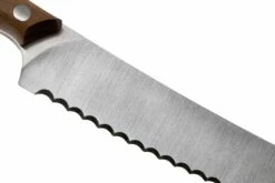 Due Cigni 1896, 2C1011NO Cuchillo De Pan 20 Cm, Madera De Nogal -KNIVESANDTOOLS Ventas DG2C1011NO 04 due signi 1896