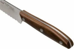 Due Cigni 1896, 2C1011NO Cuchillo De Pan 20 Cm, Madera De Nogal -KNIVESANDTOOLS Ventas DG2C1011NO 06 due signi 1896