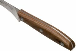 Due Cigni 1896, 2C1012NO Cuchillo Para Filetear 18 Cm, Madera De Nogal -KNIVESANDTOOLS Ventas DG2C1012NO 05 due signi 1896
