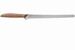 Due Cigni 1896, 2C1013NO Cuchillo Jamonero 24 Cm, Madera De Nogal -KNIVESANDTOOLS Ventas DG2C1013NO 02 due signi 1896