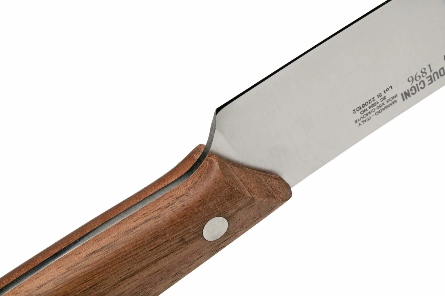 Due Cigni Cookout 1896, 2C1024NO Cuchillo De Carnicero Madera De Nogal 27 Cm 7 Due Cigni Cookout 1896, 2C1024NO Cuchillo De Carnicero Madera De Nogal 27 Cm - Imagen 5