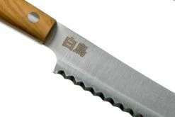 Due Cigni Hakucho Pankiri/ Cuchillo Para Pan 21 Cm, Madera De Olivo -KNIVESANDTOOLS Ventas DG2C510OL 04 due cigni