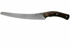 Due Cigni Arne Line Cuchillo Para Pan 23 Cm, Ziricote