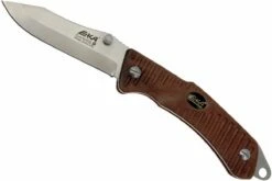 EKA Swede 9, G10, Bubinga, 604101 -KNIVESANDTOOLS Ventas EK 604101 02 eka swede 9 wood ek 604101 02