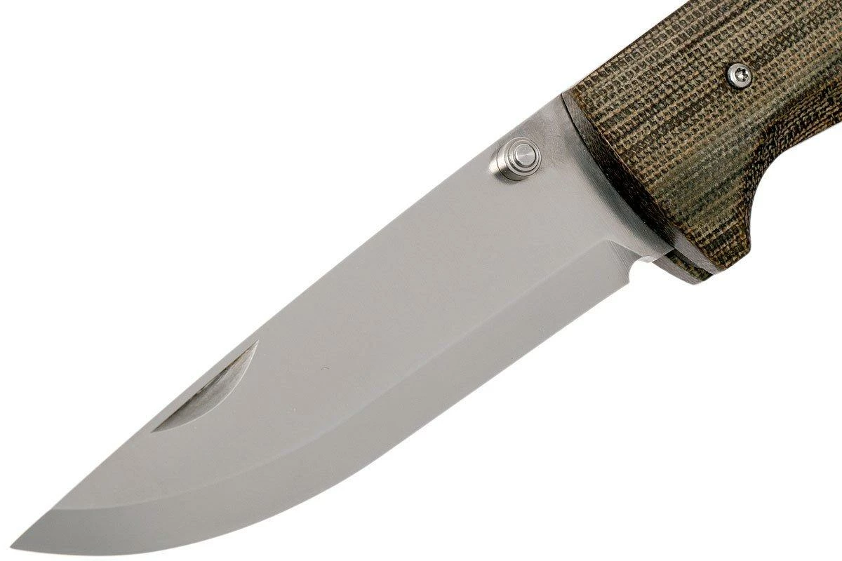 Brisa Borka 90 - N690 Scandi - Green Micarta - 2850 5 Brisa Borka 90 - N690 Scandi - Green Micarta - 2850 - Imagen 3