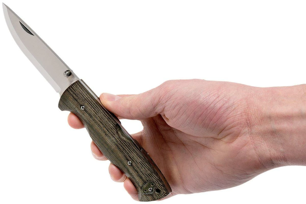 Brisa Borka 90 - N690 Scandi - Green Micarta - 2850 10 Brisa Borka 90 - N690 Scandi - Green Micarta - 2850 - Imagen 8