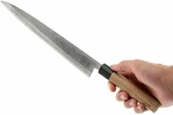 Eden Dento Sujihiki 27 Cm, Aogami Steel -KNIVESANDTOOLS Ventas EQ2070 427 06 eden dento sujihiki eq2070 427 06