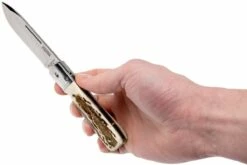 Fallkniven GPs Gentleman's Pocket Knife Stag, Cuerno De Venado -KNIVESANDTOOLS Ventas FKGPS 08 fallkniven fkgps 08