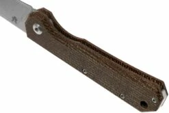 Fox Black Fox Ciol Folding Knife BF-748MIB Dark Brown Micarta Navaja, Denis Simonutti Design -KNIVESANDTOOLS Ventas FOBF 748MIB 05 fox knives