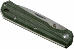 Fox Black Fox Ciol Folding Knife BF-748MI Green Micarta Navaja, Denis Simonutti Design -KNIVESANDTOOLS Ventas FOBF 748MI 04 fox knives