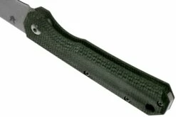 Fox Black Fox Ciol Folding Knife BF-748MI Green Micarta Navaja, Denis Simonutti Design -KNIVESANDTOOLS Ventas FOBF 748MI 05 fox knives