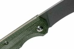 Fox Black Fox Ciol Folding Knife BF-748MI Green Micarta Navaja, Denis Simonutti Design -KNIVESANDTOOLS Ventas FOBF 748MI 06 fox knives
