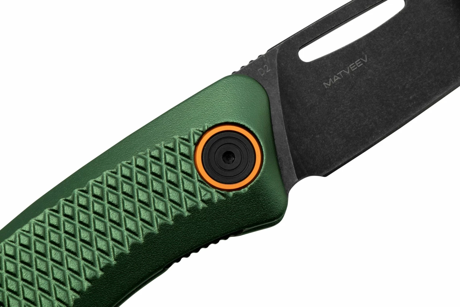 Black Fox Feresa BF-762OD Blackwashed D2, OD Green Aluminium, Navaja 7 Black Fox Feresa BF-762OD Blackwashed D2, OD Green Aluminium, Navaja - Imagen 5