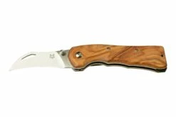 Fox Knives Spora Mushroom Satin Olive FX-409OL, Cuchillo Para Setas