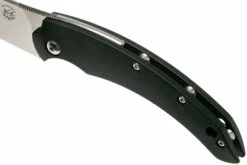 Fox Slim Dragotac Piemontes FX-518 Black FRN Navaja, Bastinelli Design -KNIVESANDTOOLS Ventas FOFX 518 07 fox knives