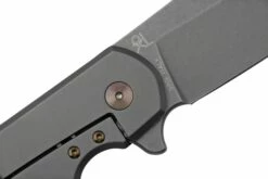 Fox Knives Eastwood Tiger FX-524 TICF, Stonewashed S90V, Titanium Carbon Fiber, Navaja, Diseño De Gudy Van Poppel -KNIVESANDTOOLS Ventas FOFX 524TICF 05 fox