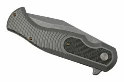 Fox Knives Eastwood Tiger FX-524 TICF, Stonewashed S90V, Titanium Carbon Fiber, Navaja, Diseño De Gudy Van Poppel -KNIVESANDTOOLS Ventas FOFX 524TICF 06 fox