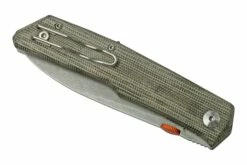 Fox Knives The Sicilian, Satin Green Micarta FX-525MI Navaja, Bob Terzuola Design -KNIVESANDTOOLS Ventas FOFX 525MI 04 fox