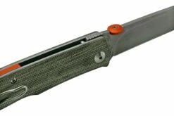 Fox Knives The Sicilian, Satin Green Micarta FX-525MI Navaja, Bob Terzuola Design -KNIVESANDTOOLS Ventas FOFX 525MI 06 fox