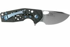 Fox Suru FX-526CFBL Blue, Carbon Fiber Navaja, Jesper Voxnaes Design -KNIVESANDTOOLS Ventas FOFX 526CFBL 02 fox knives