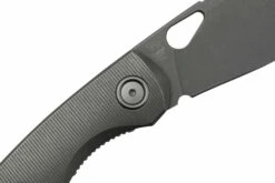 Fox Chilin FX-530-TIASW Acid Stonewashed M398, Grey Titanium Navaja, Diseño Jesper Voxnaes -KNIVESANDTOOLS Ventas FOFX 530 TIASW 05 fox