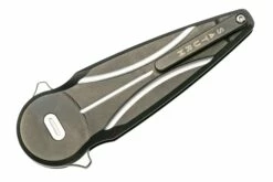 Fox Knives Saturn Satin, Titanium PVD FX-551 Ti, Navaja -KNIVESANDTOOLS Ventas FOFX 551TI 04 fox