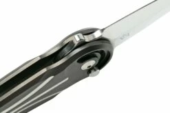 Fox Knives Saturn Satin, Titanium PVD FX-551 Ti, Navaja -KNIVESANDTOOLS Ventas FOFX 551TI 06 fox