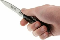 Fontenille Pataud 5 Coqs, Cuerno De Búfalo Crudo, 5CBB -KNIVESANDTOOLS Ventas FP5CBB 07 fontenille pataud 5 coqs fp5cbb 07