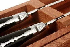 Fontenille Pataud 2uds Juego De Cuchillos Para Carne Cuerno De Búfalo 15 Fontenille Pataud 2uds Juego De Cuchillos Para Carne Cuerno De Búfalo -KNIVESANDTOOLS Ventas FPLTC2PCN 04 fontenille pataud fpltc2pcn steakmessenset buffel d4