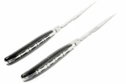 Fontenille Pataud 2uds Juego De Cuchillos Para Carne Cuerno De Búfalo 19 Fontenille Pataud 2uds Juego De Cuchillos Para Carne Cuerno De Búfalo -KNIVESANDTOOLS Ventas FPLTC2PCN 08 fontenille pataud fpltc2pcn steakmessenset buffel d8