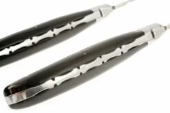 Fontenille Pataud 2uds Juego De Cuchillos Para Carne Cuerno De Búfalo 20 Fontenille Pataud 2uds Juego De Cuchillos Para Carne Cuerno De Búfalo -KNIVESANDTOOLS Ventas FPLTC2PCN 09 fontenille pataud fpltc2pcn steakmessenset buffel d9