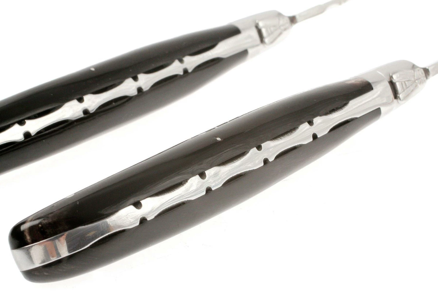 Fontenille Pataud 2uds Juego De Cuchillos Para Carne Cuerno De Búfalo 11 Fontenille Pataud 2uds Juego De Cuchillos Para Carne Cuerno De Búfalo - Imagen 9