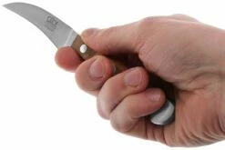 Güde Alpha Olive Bird's Beak Cuchillo Curvo, X703/06 -KNIVESANDTOOLS Ventas GUX703 06 05 gude alpha olive gux703 06 05