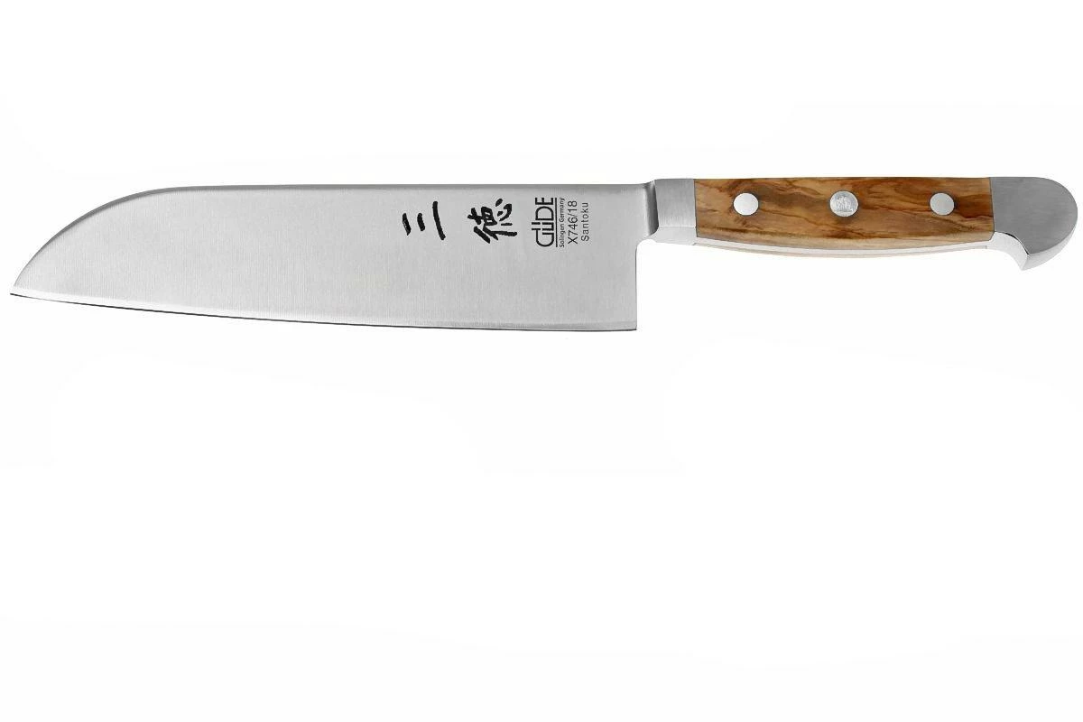 Güde Alpha Olive Santoku, X746/18 3 Güde Alpha Olive Santoku, X746/18