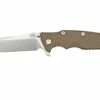 Rick Hinderer Eklipse 3.5” Spearpoint S45VN, Stonewash Bronze, Earth Brown G10, Navaja -KNIVESANDTOOLS Ventas HRK EK 35 SP BR FDE 01 rickhinderer