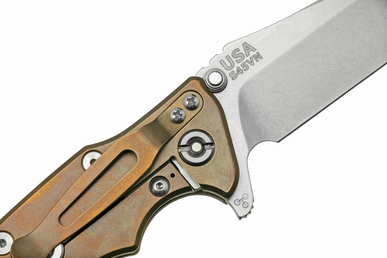 Rick Hinderer Eklipse 3.5” Spearpoint S45VN, Stonewash Bronze, Earth Brown G10, Navaja 7 Rick Hinderer Eklipse 3.5” Spearpoint S45VN, Stonewash Bronze, Earth Brown G10, Navaja - Imagen 5