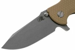 Rick Hinderer Jurassic Spearpoint 20CV Battle Bronze Coyote G10 Navaja -KNIVESANDTOOLS Ventas HRK JU SP BBR CY 03 rick hinderer knives